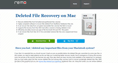 Desktop Screenshot of macrecoverdeletedfiles.com