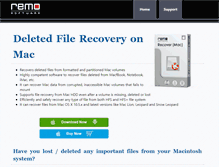 Tablet Screenshot of macrecoverdeletedfiles.com